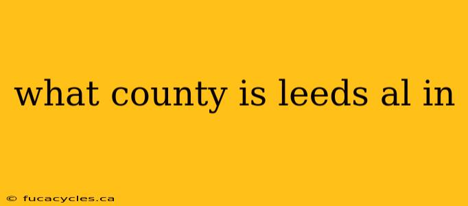 what county is leeds al in