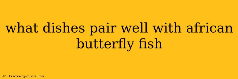 what dishes pair well with african butterfly fish