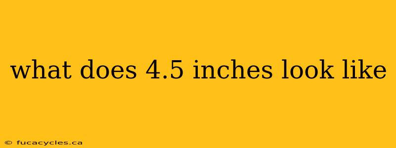 what does 4.5 inches look like