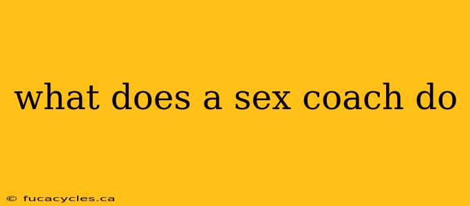 what does a sex coach do