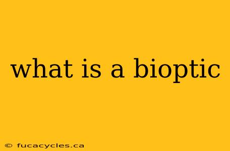 what is a bioptic