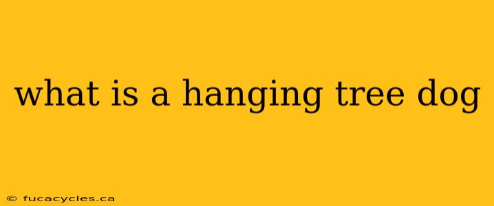 what is a hanging tree dog