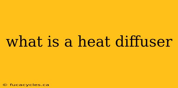 what is a heat diffuser