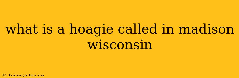 what is a hoagie called in madison wisconsin