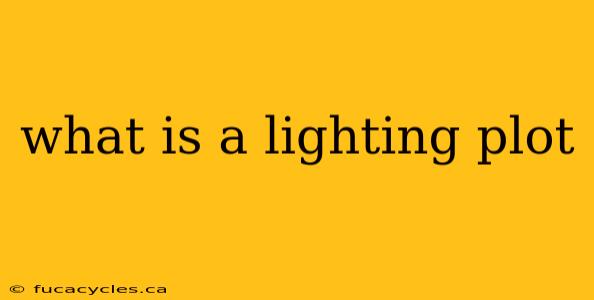 what is a lighting plot