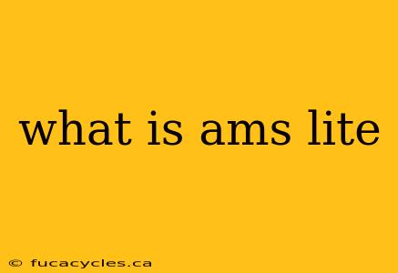 what is ams lite