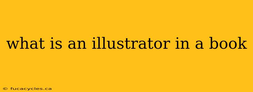 what is an illustrator in a book