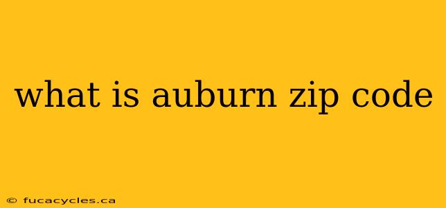 what is auburn zip code