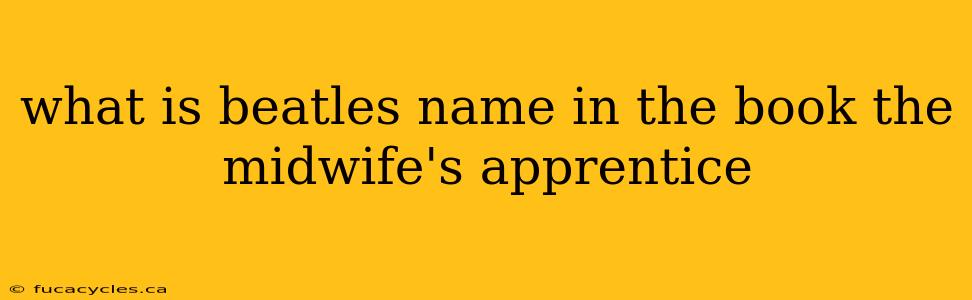 what is beatles name in the book the midwife's apprentice