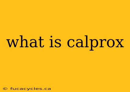 what is calprox