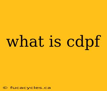 what is cdpf