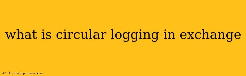 what is circular logging in exchange