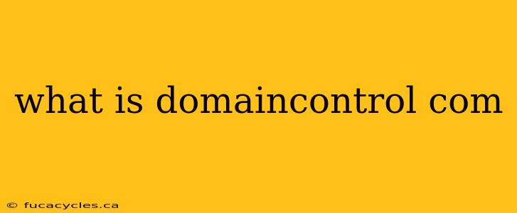 what is domaincontrol com