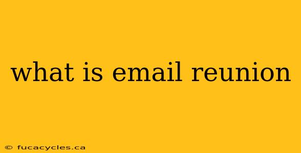 what is email reunion