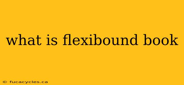 what is flexibound book