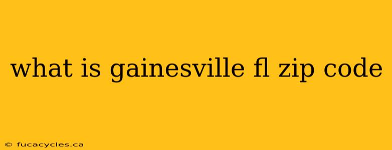 what is gainesville fl zip code