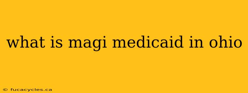 what is magi medicaid in ohio