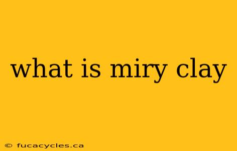 what is miry clay