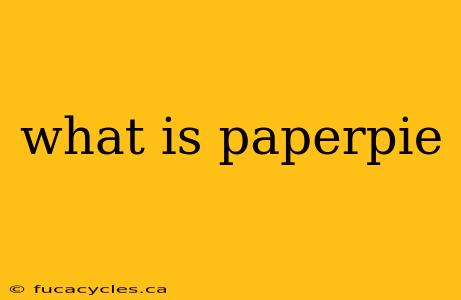 what is paperpie