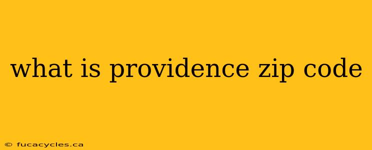 what is providence zip code