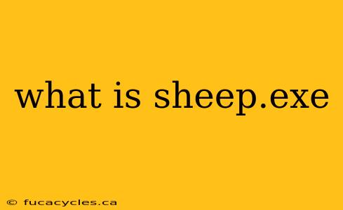 what is sheep.exe