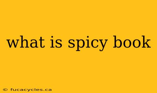 what is spicy book