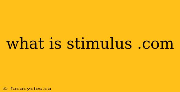 what is stimulus .com