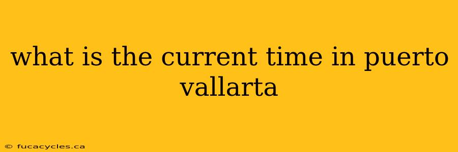 what is the current time in puerto vallarta