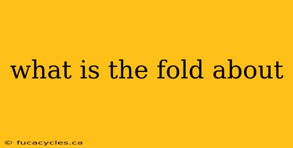 what is the fold about