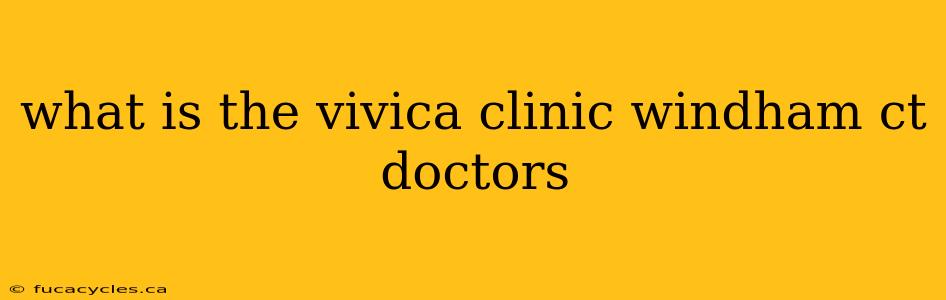 what is the vivica clinic windham ct doctors