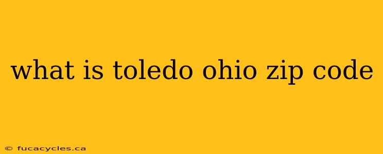 what is toledo ohio zip code