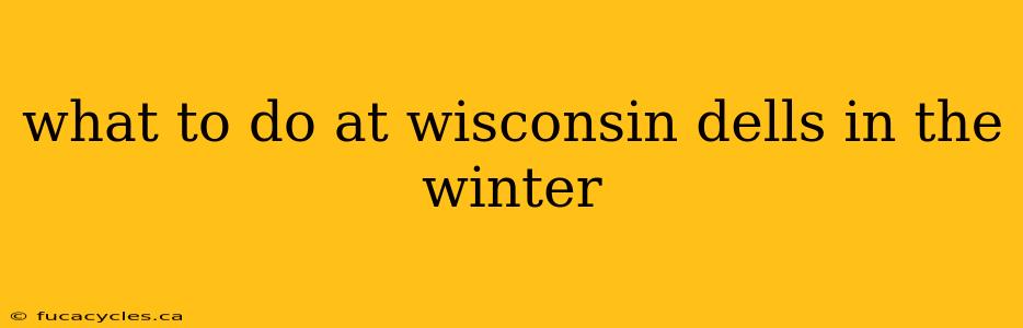 what to do at wisconsin dells in the winter