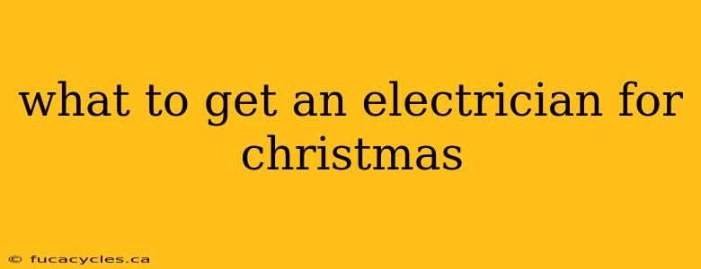 what to get an electrician for christmas